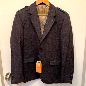 Slim Fit Irish Tweed Jacket/Sports Coat